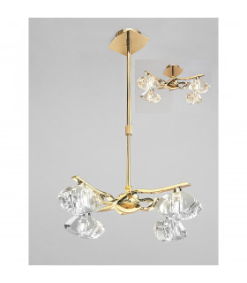 Alfa Telescopic 4 Light G9 French Gold-2