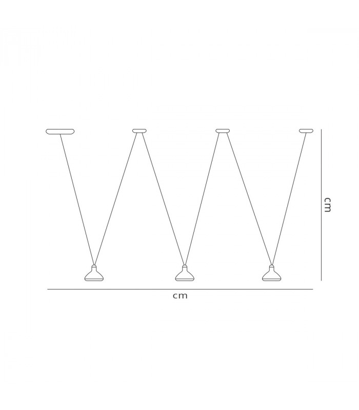 Antaras 3 Light Linear Pendant 24W LED 3000K 1770lm Black 3yrs Warranty-8