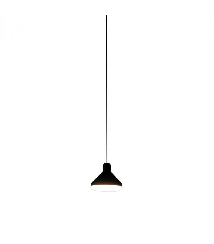 Antaras 1 Light Pendant 8W LED 3000K 590lm Black 3yrs Warranty-1
