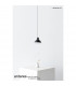 Antaras 1 Light Pendant 8W LED 3000K 590lm Black 3yrs Warranty-3