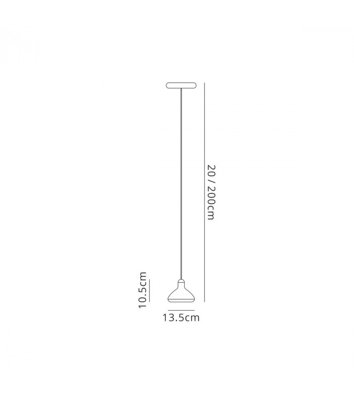 Antaras 1 Light Pendant 8W LED 3000K 590lm Black 3yrs Warranty-9