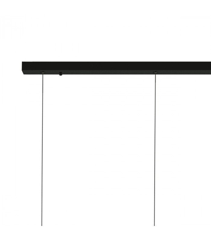Antaras 3 Light Linear Bar Pendant 24W LED 3000K 1770lm Black 3yrs Warranty-5