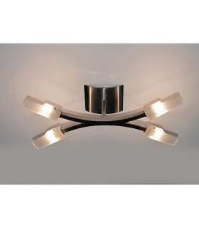 (0037 004) Arco Ceiling 4 Light G9 Satin Nickel-2