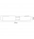 (0037 007) Arco Wall 2 Light G9 Satin Nickel-6