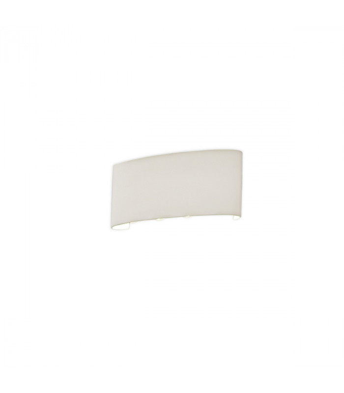 Arcs Wall Lamp 8W LED 3000K 830lm IP54 Sand White 3yrs Warranty-1