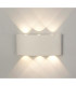 Arcs Wall Lamp 8W LED 3000K 830lm IP54 Sand White 3yrs Warranty-3