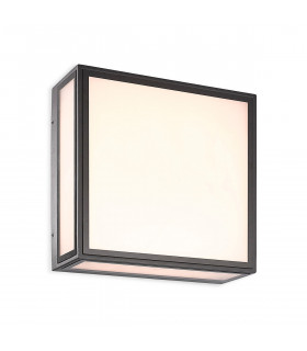 Bachelor Ceiling/Wall 14W LED 3000K 1180lm IP65 Anthracite 3yr Warranty-1