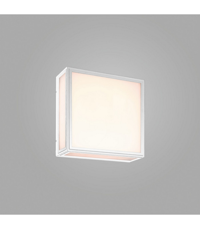 Bachelor Ceiling/Wall 14W LED 3000K 1180lm IP65 White 3yr Warranty-2