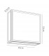 Bachelor Ceiling/Wall 14W LED 3000K 1180lm IP65 White 3yr Warranty-6