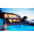Baker Wall Lamp Small Square 3W LED 3000K 210lm IP54 Rust Brown 3yrs Warranty-3