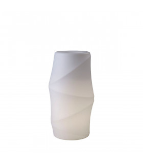 Bambu Tall Pot 2 Light E27 Outdoor IP65 Opal White-1