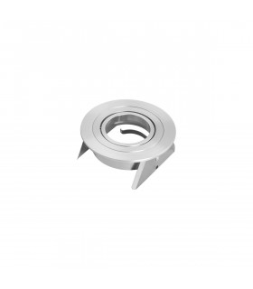 Basico GU10 Downlight 9.5cm Round 1 x GU10 Max 12W Aluminium Cut Out: 80mm Lampholder Included-1