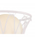 Basketball Wall Lamp 1 x E27 Matt White-8