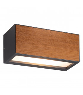 Beret Wall Lamp 1 x E27 IP54 Graphite 2yrs Warranty-1