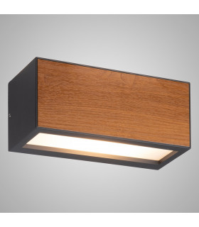 Beret Wall Lamp 1 x E27 IP54 Graphite 2yrs Warranty-2