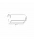 Beret Wall Lamp 1 x E27 IP54 Graphite 2yrs Warranty-5