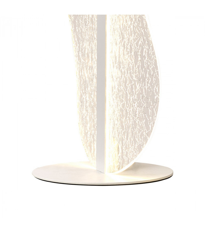 Bianca Table Lamp, 15W LED, 3000K, 850lm, White, Acrylic, 3yrs Warranty