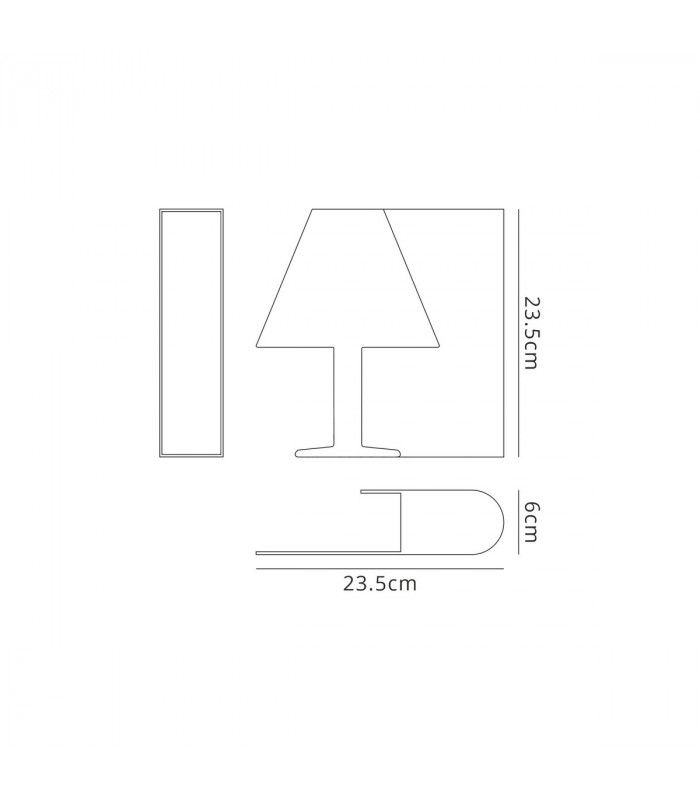 Book Table Lamp Right 7W LED 3000K 420lm White 3yrs Warranty-5