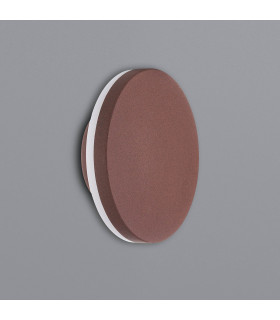 Bora Round Wall Lamp 9.6W LED 3000K 720lm IP54 Rust Brown 3yrs Warranty-2