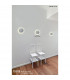 Bora Round Wall Lamp 9.6W LED 3000K 720lm IP54 Rust Brown 3yrs Warranty-3