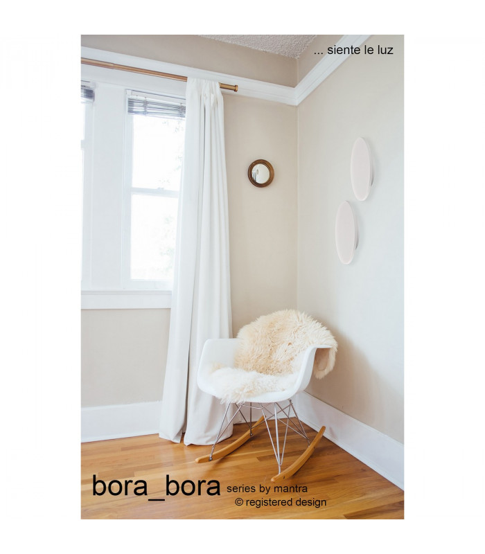 Bora Round Wall Lamp 9.6W LED 3000K 720lm IP54 Rust Brown 3yrs Warranty-4