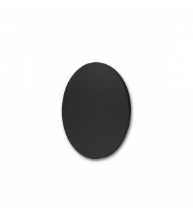 Bora Bora Wall Light 13.5cm Round 6W LED 2700K 540lm Matt Black 3yrs Warranty-1