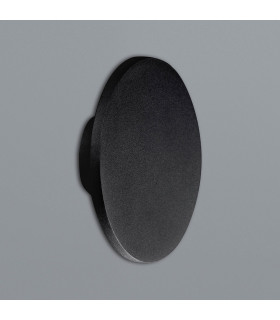 Bora Bora Wall Light 27cm Round 16W LED 2700K 1350lm Matt Black 3yrs Warranty-2