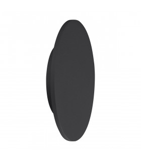 Bora Bora Ceiling/Wall Light 38cm Round 30W LED 2700K 2400lm Matt Black 3yrs Warranty-1