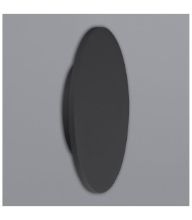 Bora Bora Ceiling/Wall Light 38cm Round 30W LED 2700K 2400lm Matt Black 3yrs Warranty-2