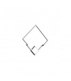 Boutique Square Wall Lamp Dimmable 25W LED 3000K 1370lm White 3yrs Warranty-1