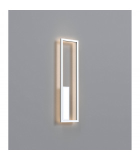 Boutique Rectangle Wall Lamp Dimmable 40W LED 3000K 2250lm White 3yrs Warranty-2
