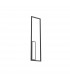 Boutique Rectangle Wall Lamp Dimmable 50W LED 3000K 2740lm Black 3yrs Warranty-1