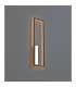 Boutique Rectangle Wall Lamp Dimmable 50W LED 3000K 2740lm Black 3yrs Warranty-2