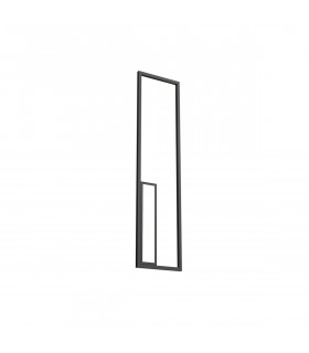 Boutique Rectangle Wall Lamp 50W LED 3000K 2740lm Black 3yrs Warranty-1