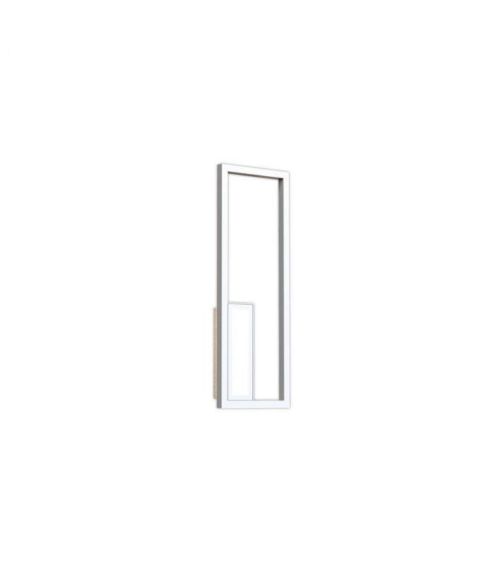 Boutique Rectangle Wall Lamp 21W LED 3000K 1130lm White 3yrs Warranty-1