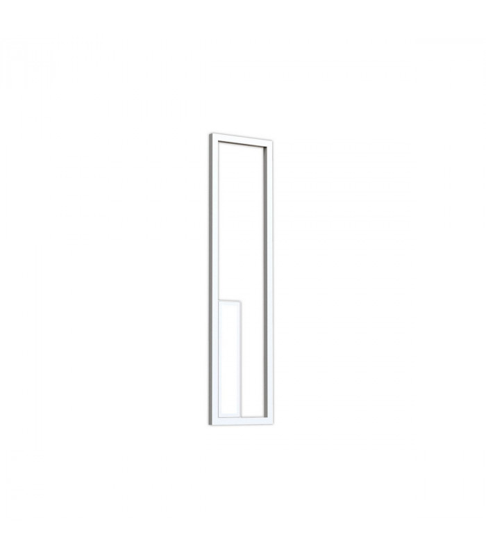 Boutique Rectangle Wall Lamp 40W LED 3000K 2250lm White 3yrs Warranty-1