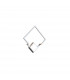 Boutique Square Wall Lamp 18W LED 3000K 1150lm White 3yrs Warranty-1