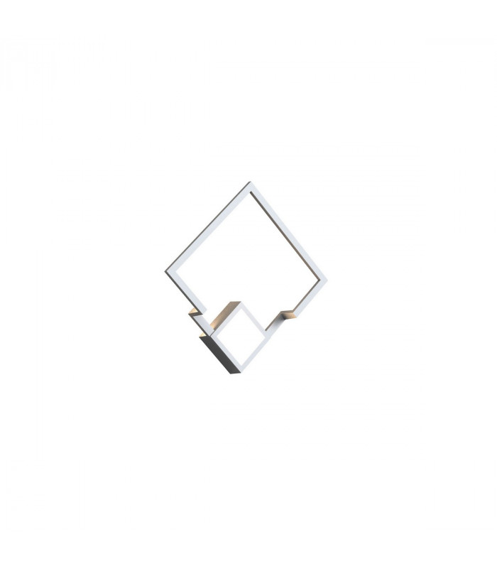 Boutique Square Wall Lamp 18W LED 3000K 1150lm White 3yrs Warranty-1