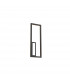 Boutique Rectangle Wall Lamp Dimmable 21W LED 3000K 1130lm Black 3yrs Warranty-1