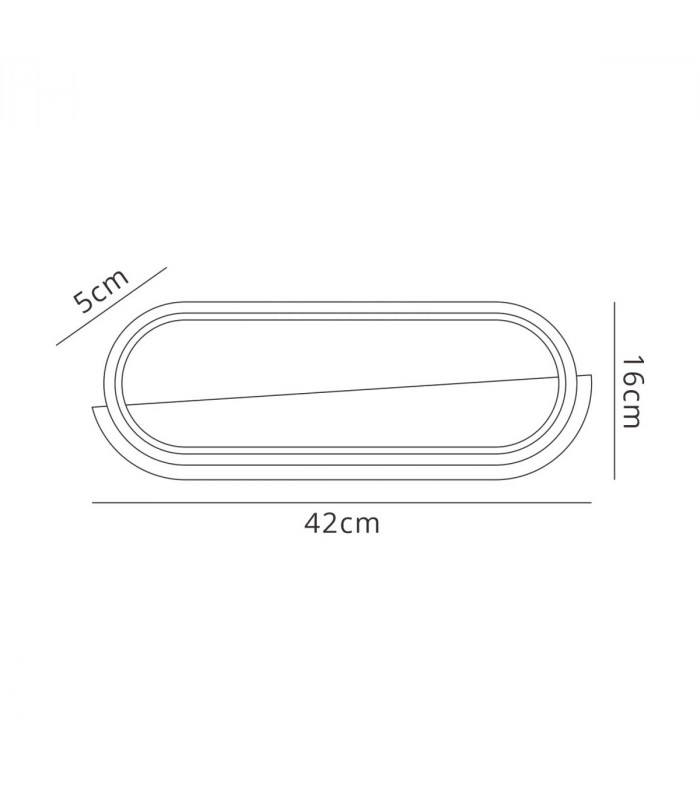 Box Wall Lamp 20W LED 3000K 800lm White 3yrs Warranty-8