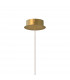 Cala 1 Light Pendant 6W LED 3000K 420lm Gold 3yrs Warranty-5