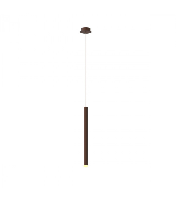 Cala 1 Light Pendant 6W LED 3000K 420lm Rust Brown 3yrs Warranty-1
