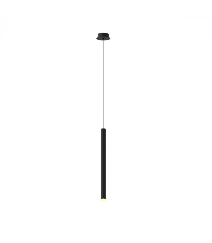 Cala 1 Light Pendant 6W LED 3000K 420lm Sand Black 3yrs Warranty-2