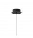Cala 1 Light Pendant 6W LED 3000K 420lm Sand Black 3yrs Warranty-6