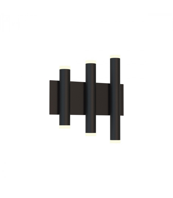 Cala 3+3 Light Wall Light 36W LED 3000K 2520lm Sand Black 3yrs Warranty-2
