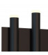 Cala 3+3 Light Wall Light 36W LED 3000K 2520lm Sand Black 3yrs Warranty-7
