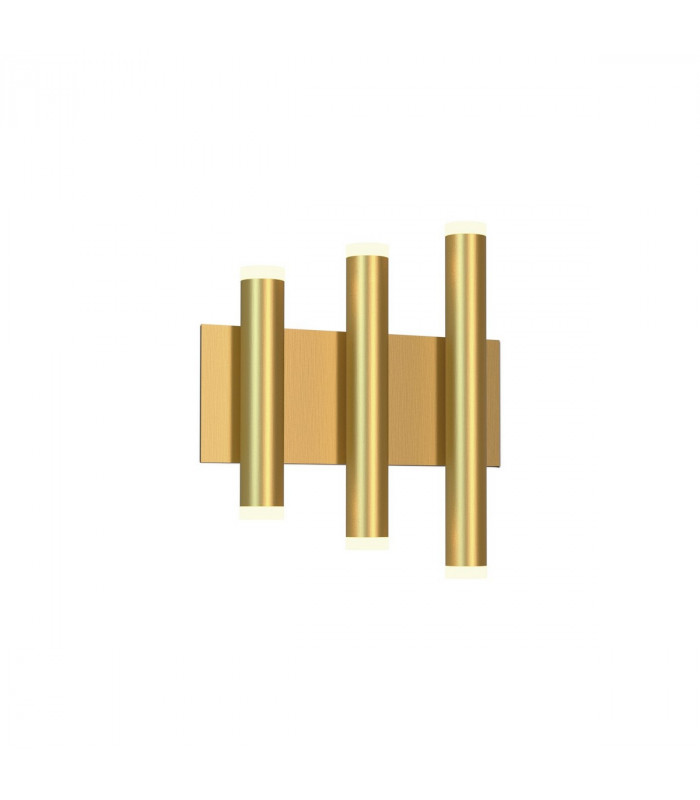 Cala 3+3 Light Wall Light 36W LED 3000K 2520lm Gold 3yrs Warranty-1
