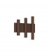 Cala 3+3 Light Wall Light 36W LED 3000K 2520lm Rust Brown 3yrs Warranty-1