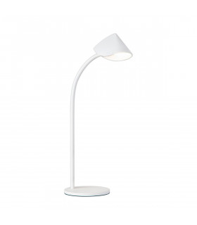 Capuccina Large 1 Light Table Lamp 8.5W LED 3000K 610lm White 3yrs Warranty-1