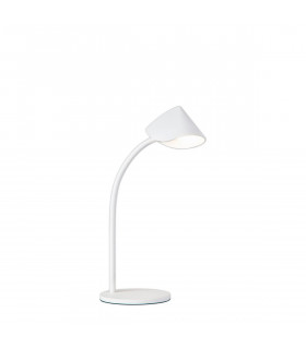 Capuccina Small 1 Light Table Lamp 8.5W LED 3000K 610lm White 3yrs Warranty-1
